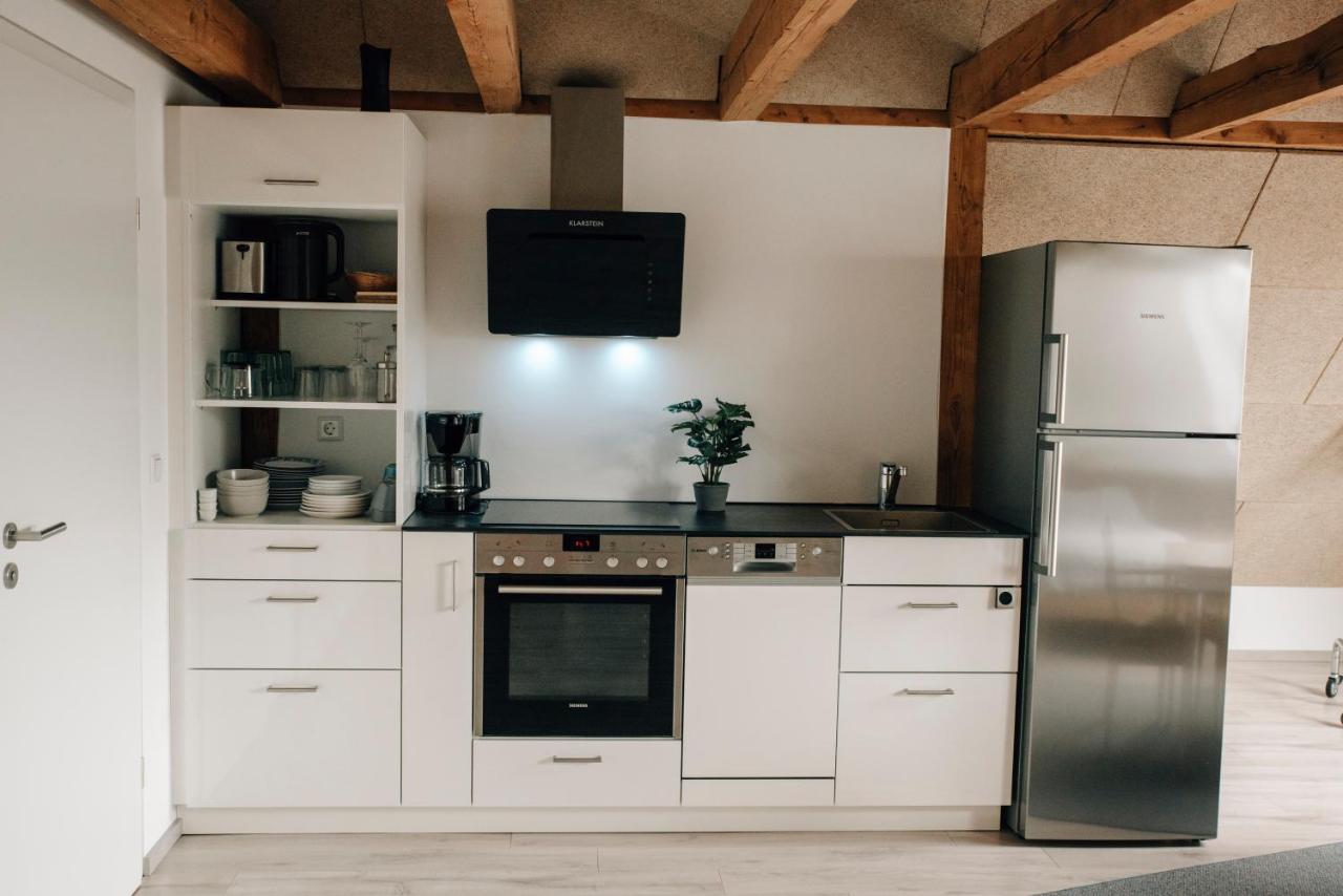 Ferienwohnung Am Federsee Bad Buchau Buitenkant foto